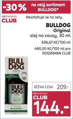 BULLDOG OLEJ NA VOUSY