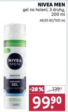NIVEA MEN GEL NA HOLEN