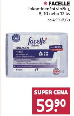 FACELLE INKONTINENN VLOKY