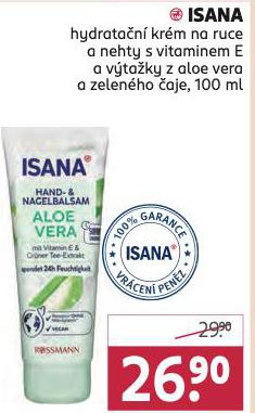ISANA HYDRATAN KRM NA RUCE