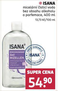 ISANA MICELRN ISTC VODA