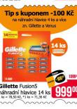 GILLETTE NHRADN HLAVICE