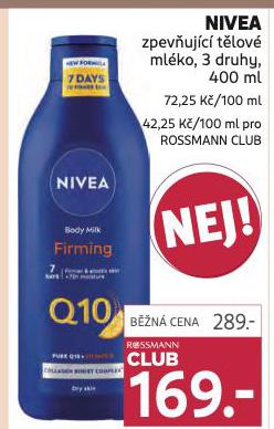 NIVEA ZPEVUJC TLOV MLKO