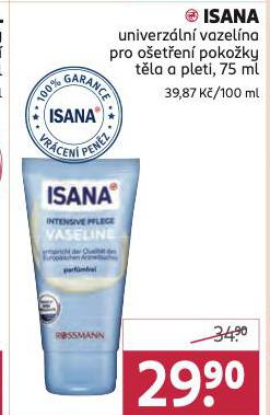 ISANA UNIVERZLN VAZELNA PRO OETEN POKOKY