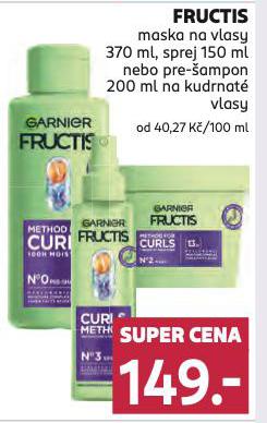 FRUCTIS MASKA NA VLASY