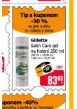 GILLETTE SATIN CARE GEL NA HOLEN