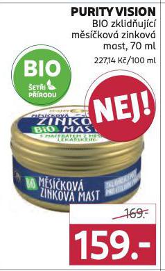 PURITY VISION BIO ZKLIDUJC MSKOV MAST