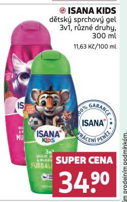 ISANA KIDS DTSK SPRCHOV GEL