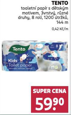 TENTO TOALETN PAPR