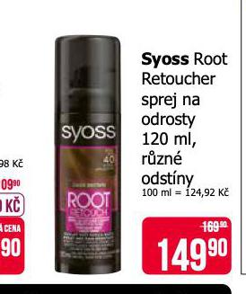 SYOSS ROOT RETOUCHER SPREJ NA ODROSTY