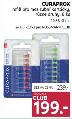 CURAPROX REFILL PRO MEZIZUBN KARTKY