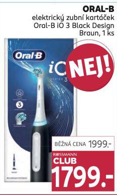 ORAL-B ELEKTRICK ZUBN KARTEK