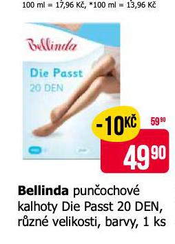 BELLINDA PUNOCHOV KALHOTY