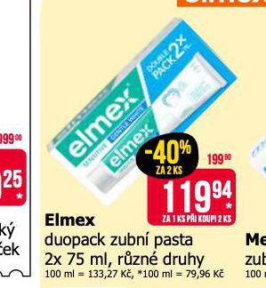 ELMEX ZUBN PASTA
