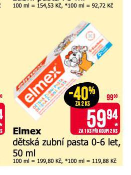 ELMEX JUNIOR DTSK ZUBN PASTA