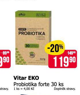 VITAR EKO PROBIOTIKA FORTE