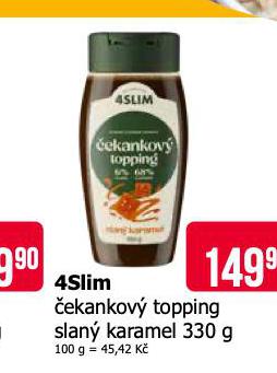 4SLIM EKANKOV TOPPING SLAN KARAMEL