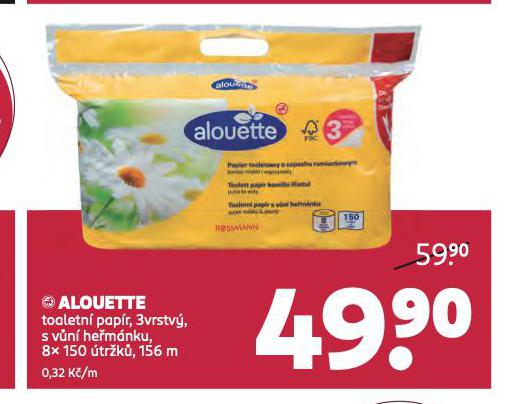 ALOUETTE TOALETN PAPR