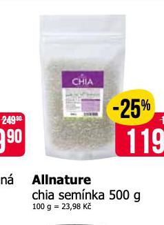 ALLNATURE CHIA SEMNKA