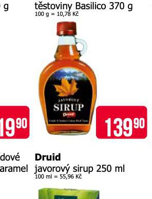 DRUID JAVOROV SIRUP