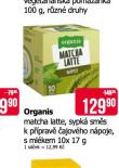 ORGANIS MATCHA LATTE