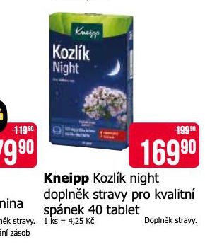 KNEIPP KOZLK NIGHT