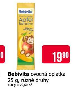 BEBIVITA OVOCN OPLATKA