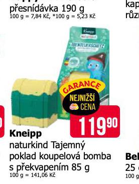 KNEIPP TAJEMN POKLAD KOUPELOV BOMBA S PEKVAPENM