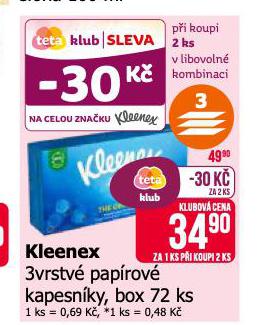 KLEENEX PAPROV KAPESNKY