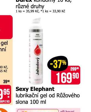 SEXY ELEPHANT LUBRIKAN GEL