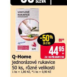 Q-HOME JEDNORZOV RUKAVICE