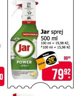 JAR POWER SPRAY