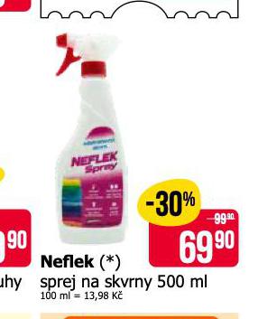 NEFLEK SPREJ NA SKVRNY