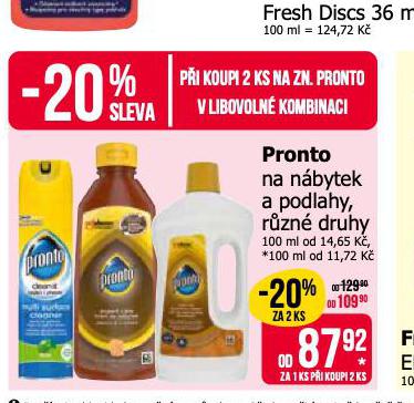 PRONTO SPREJ NA NBYTEK 