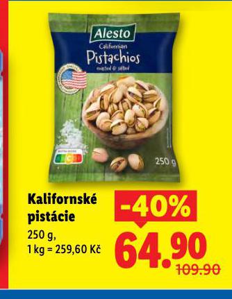 KALIFORNSK PISTCIE