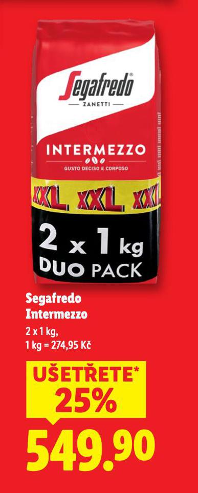 SEGAFREDO INTERMEZZO