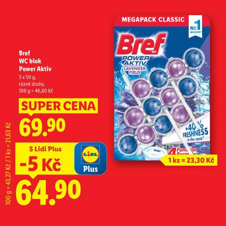 BREF WC BLOK POWER AKTIV