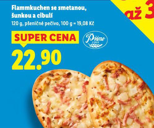 FRAMMKUCHEN SE SMETANOU,UNKOU A CIBUL
