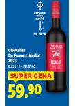 CHEVALIER DE FAUVERT MERLOT 2023