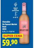 CHEVALIER DE FAVERT MERLOT ROS 2024