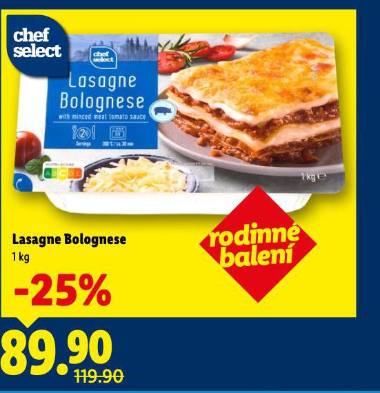 LASAGNE BOLOGNESE