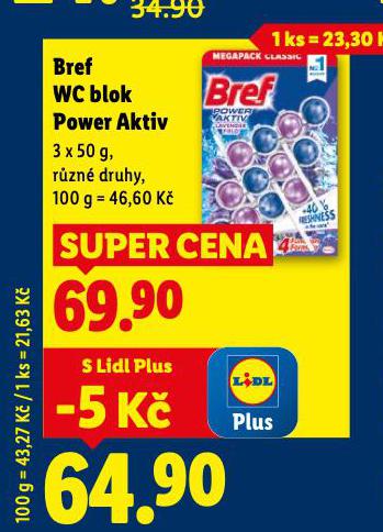 BREF WC BLOK POWER AKTIV