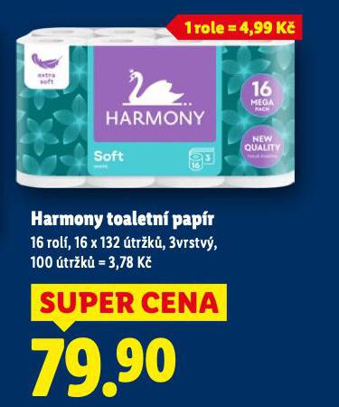 HARMONY TOALETN PAPR