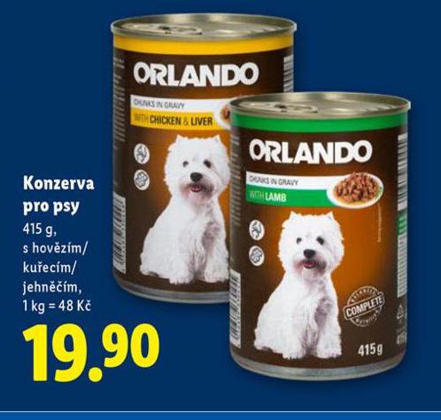 KONZERVA PRO PSY