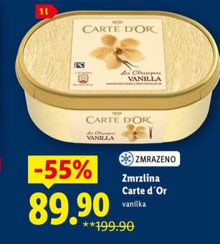 ZMRZLINA CARTE DOR 