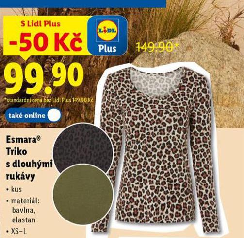 ESMARA TRIKO S DLOUHMI RUKVY