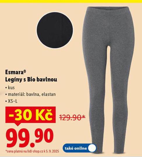 ESMARA LEGNY S BIO BAVLNOU
