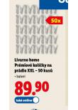 LIVARNO HOME PRMIOV KOLKY NA PRDLO XXL - 50 KUS