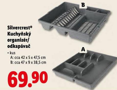 SILVERCREST KUCHYSK ORGANIZR / ODKAPVA