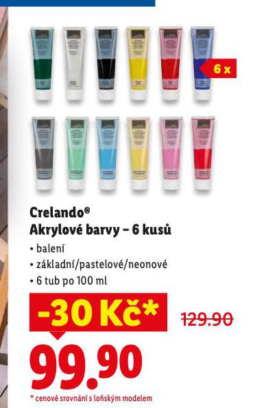 CRALANDO AKRYLOV BARVY
